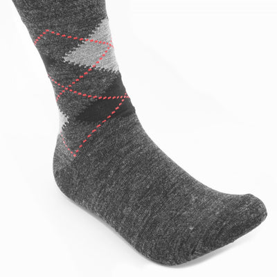 mens lambswool non elastic socks